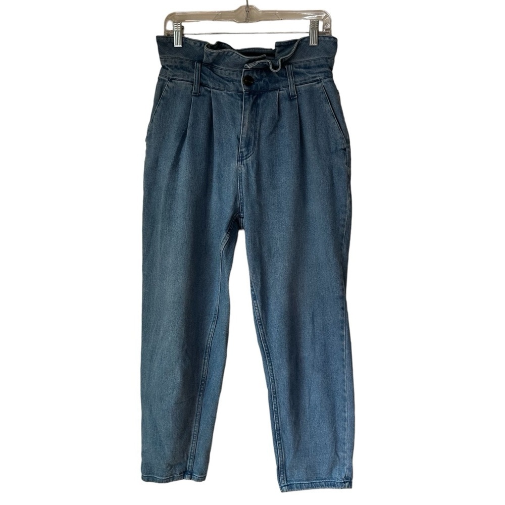 Who What Wear High Rise Paperbag Waist Jeans